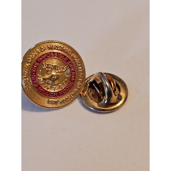 Moose Lodge Lot Of Four Lapel Pins / Awards One Is Sterling - Picture 6 of 9